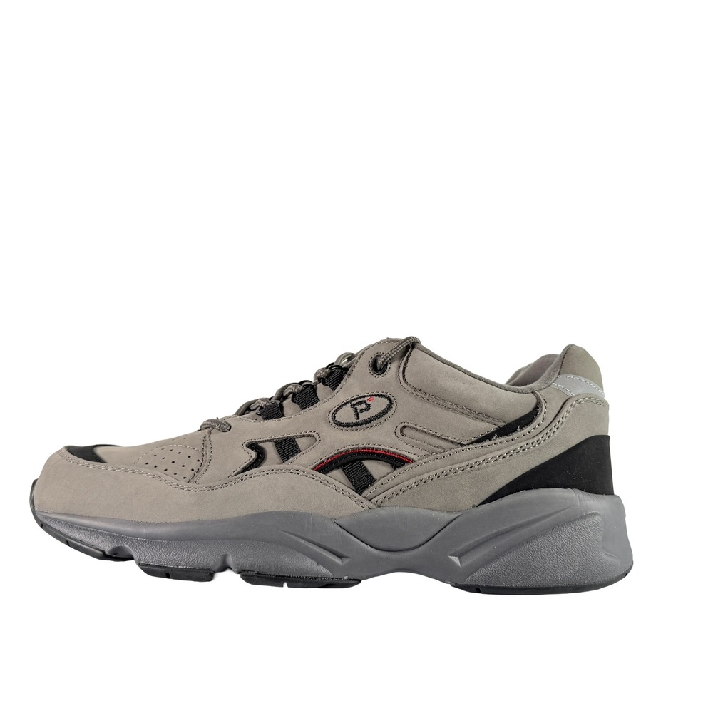 Propét Stability Walker Men 11 M Grey Black Nubuck New